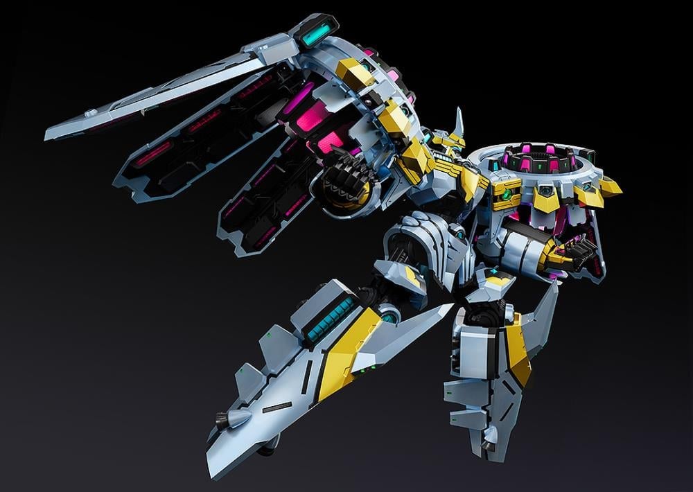 Yu-Gi-Oh! Duel Monsters PLAMAX Monster Figure Collection Divine Arsenal AA-ZEUS Sky Thunder Model Kit Gallery Image 6