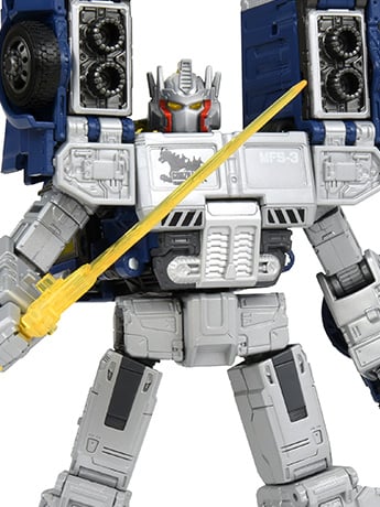 Transformers x Godzilla Synergenex Series Optimus Prime Type MSF-3 Kiryu Action Figure Gallery Image 2