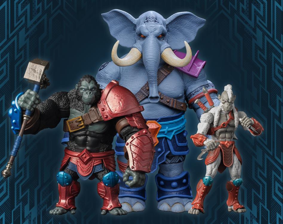 Animal Warriors of the Kingdom Primal Collection Series 2 General Mamba Action Figure Gallery Image 8