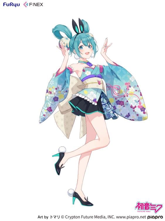 Vocaloid F:Nex Hatsune Miku (Wa-Bunny Ver.) 1/7 Scale Figure