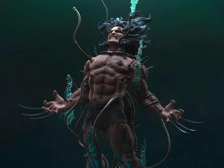 Marvel Premium Format Wolverine: Weapon X Statue Gallery Image 1