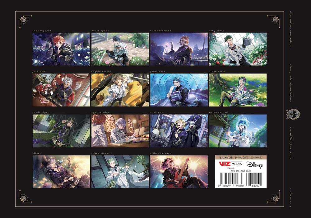 Disney Twisted-Wonderland: The Official Art Book Gallery Image 3