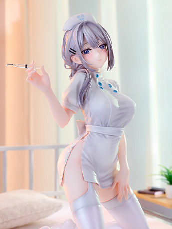 Chigusa Minori Illustration Saotome Shino (Nurse Ver.) 1/7 Scale Figure Gallery Image 2