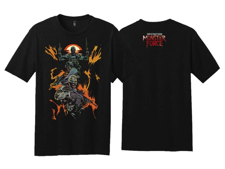 Operation: Monster Force Apophis Legion (Front and Back) T-Shirt Gallery Image 1