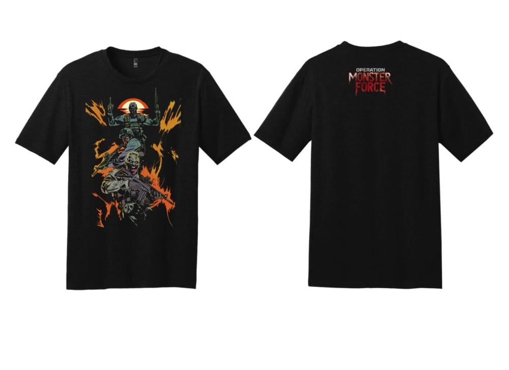 Operation: Monster Force Apophis Legion (Front and Back) T-Shirt Gallery Image 3