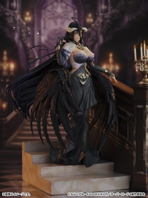 Overlord Albedo (Jet Black Dress Ver.) 1/7 Scale Shibuya Scramble