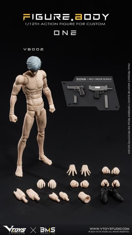 Figure Body One VB002 1/12 Scale Action Figure Body (with Bonus) Gallery Image 13