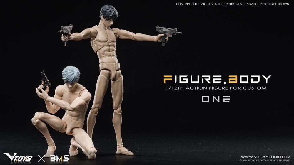 Figure Body One VB002 1/12 Scale Action Figure Body (with Bonus) Gallery Image 11
