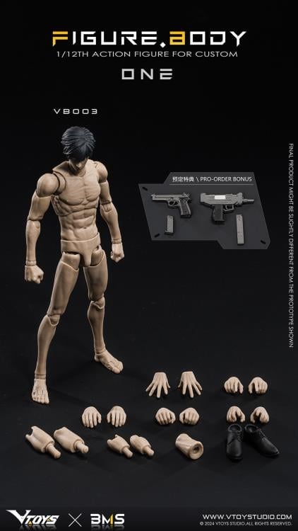 Figure Body One VB003 1/12 Scale Action Figure Body (with Bonus) Gallery Image 10
