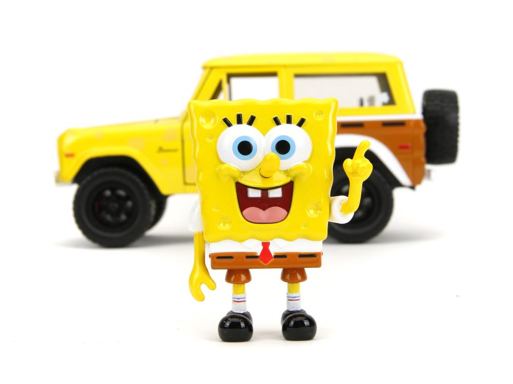 SpongeBob SquarePants Hollywood Rides SpongeBob SquarePants & 1973 Ford Bronco 1/24 Scale Model Gallery Image 3