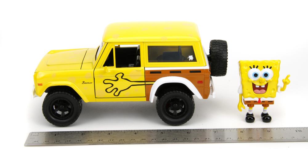 SpongeBob SquarePants Hollywood Rides SpongeBob SquarePants & 1973 Ford Bronco 1/24 Scale Model Gallery Image 10