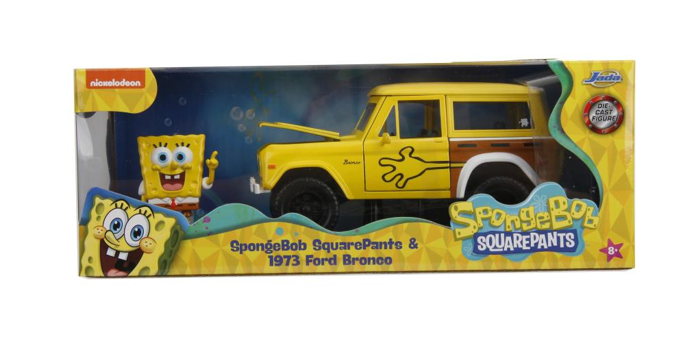 SpongeBob SquarePants Hollywood Rides SpongeBob SquarePants & 1973 Ford Bronco 1/24 Scale Model Gallery Image 11