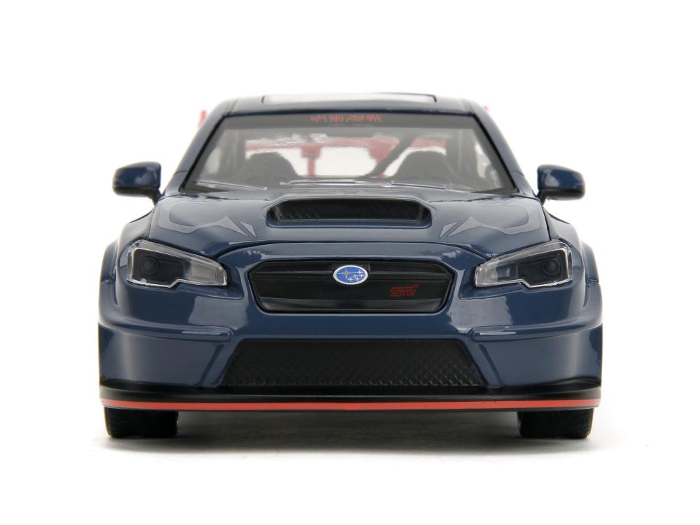 Jujutsu Kaisen Yuji Itadori & 2016 Subaru WRX STI 1/24 Scale Model
