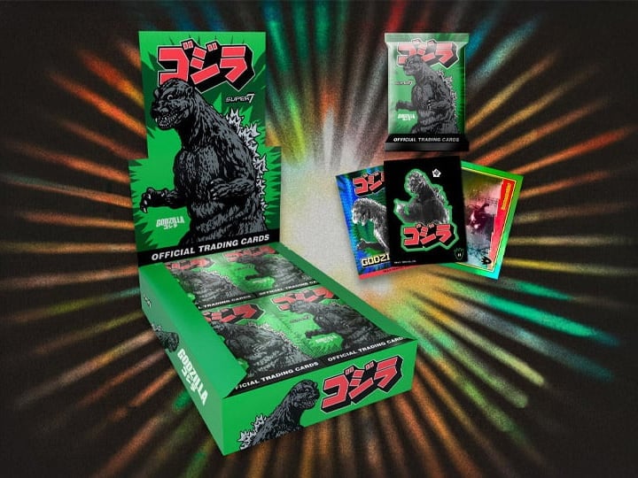 Toho Showa Series 1 Foil Pack Trading Cards Boxed Flat of 24 Packs