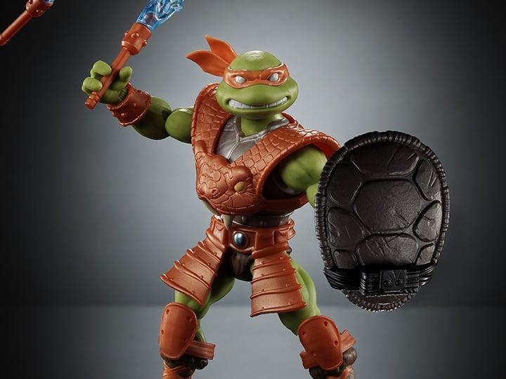 Masters of the Universe: Origins Turtles of Grayskull Michelangelo (New Ver.) Action Figure Gallery Image 1