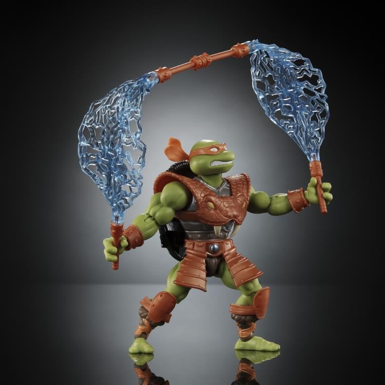 Masters of the Universe: Origins Turtles of Grayskull Michelangelo (New Ver.) Action Figure Gallery Image 5