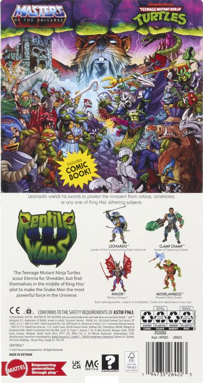 Masters of the Universe: Origins Turtles of Grayskull Leonardo
