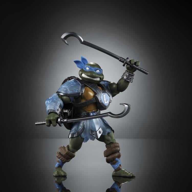 Masters of the Universe: Origins Turtles of Grayskull Leonardo (New Ver.) Action Figure Gallery Image 4