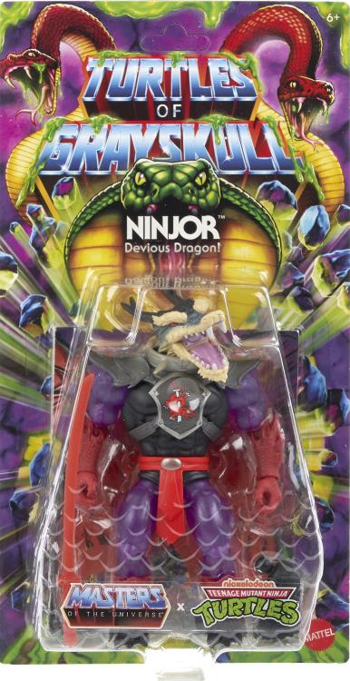 Masters of the Universe: Origins Turtles of Grayskull Ninjor Action Figure Gallery Image 8