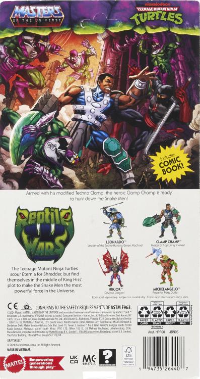 Masters of the Universe: Origins Turtles of Grayskull Clamp Champ Action Figure Gallery Image 9