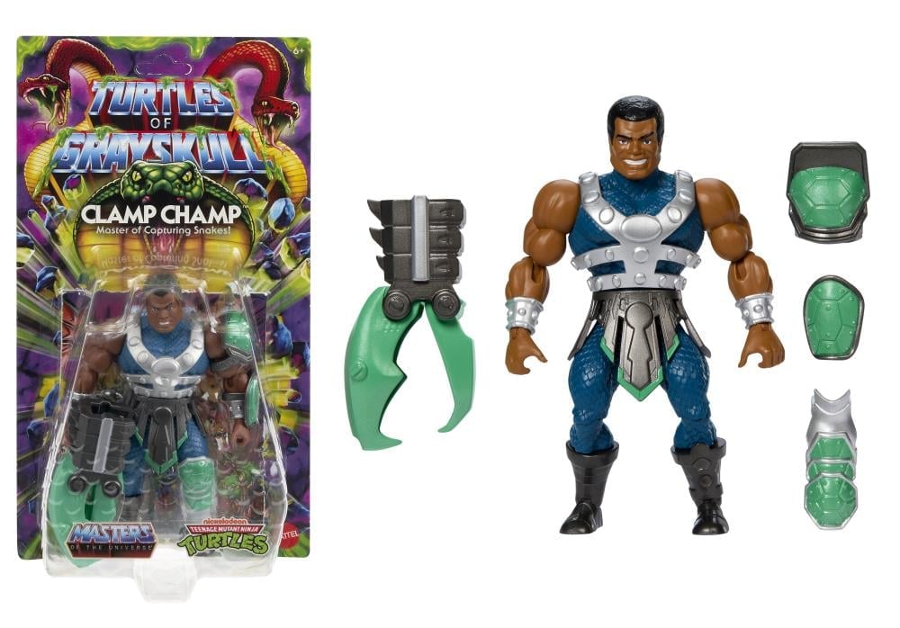 Masters of the Universe: Origins Turtles of Grayskull Clamp Champ Action Figure Gallery Image 7