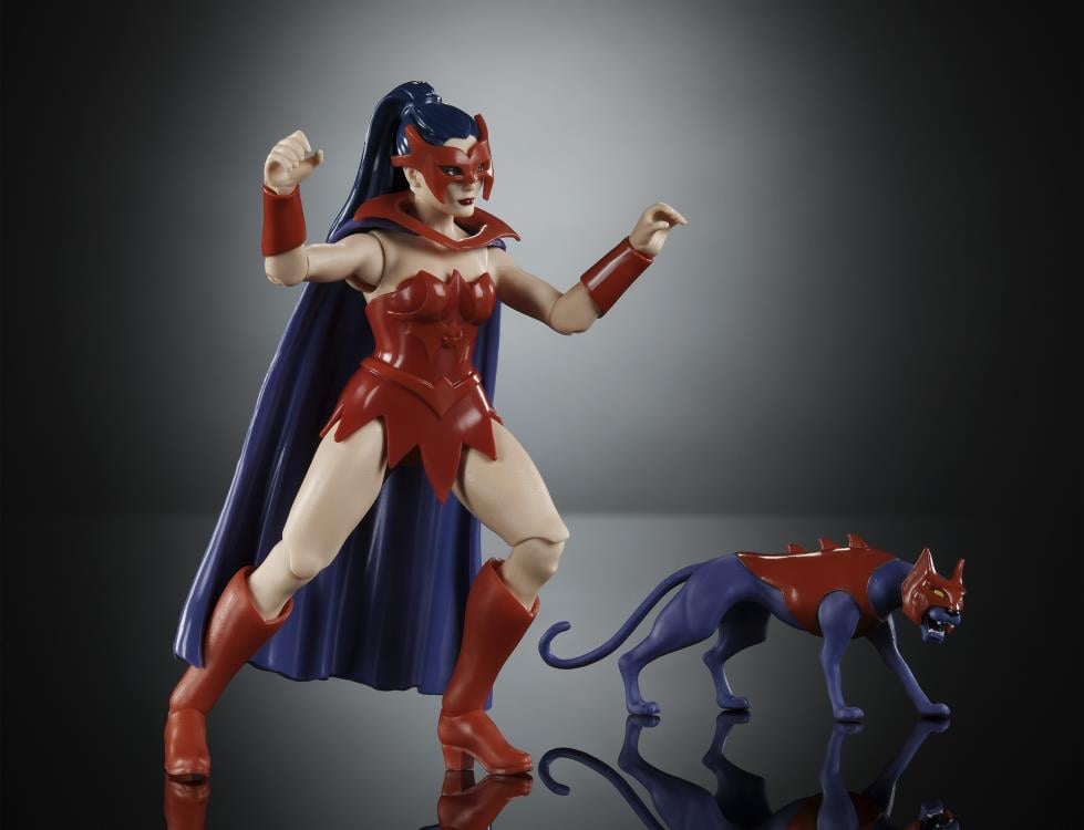 Masters of the Universe: Origins Catra (Cartoon Collection) Action Figure Gallery Image 3