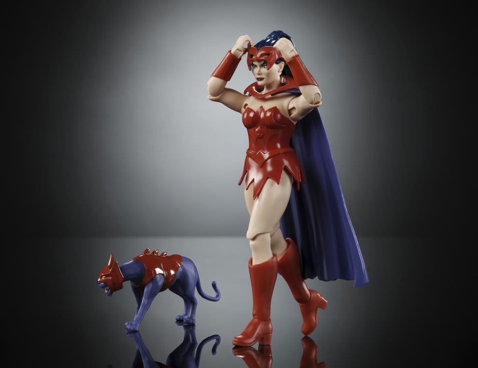 Masters of the Universe: Origins Catra (Cartoon Collection) Action Figure Gallery Image 5