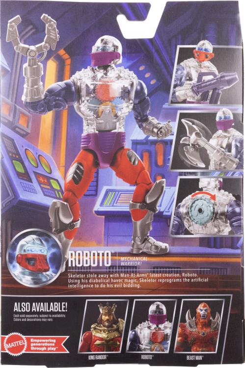 Masters of the Universe Masterverse New Eternia Roboto Action Figure Gallery Image 11