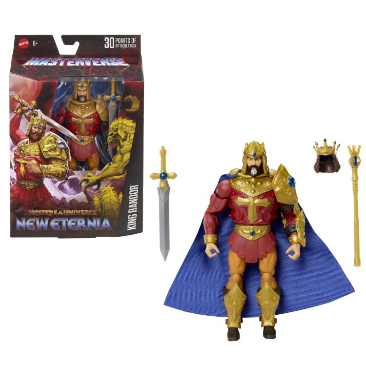Masters of the Universe Masterverse New Eternia King Randor Action Figure Gallery Image 8