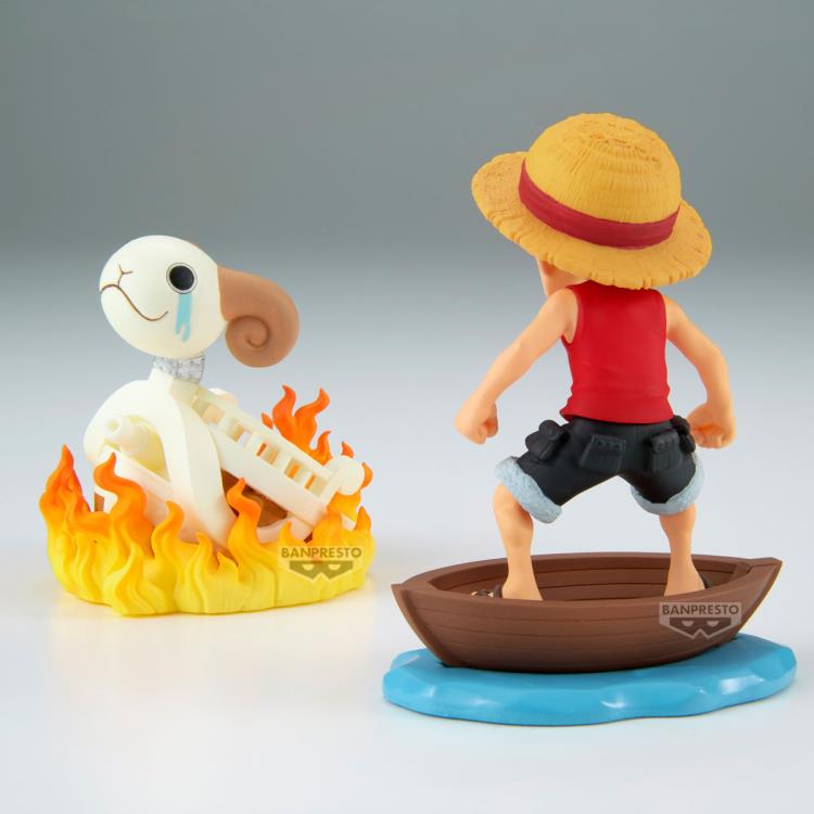 One Piece World Collectable Figure Log Stories Monkey D. Luffy & Going Merry Gallery Image 7