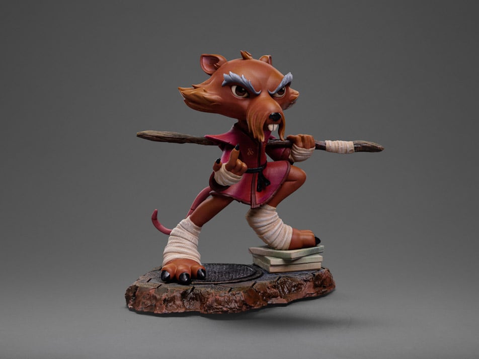 Teenage Mutant Ninja Turtles MiniCo Master Splinter Figure Gallery Image 5