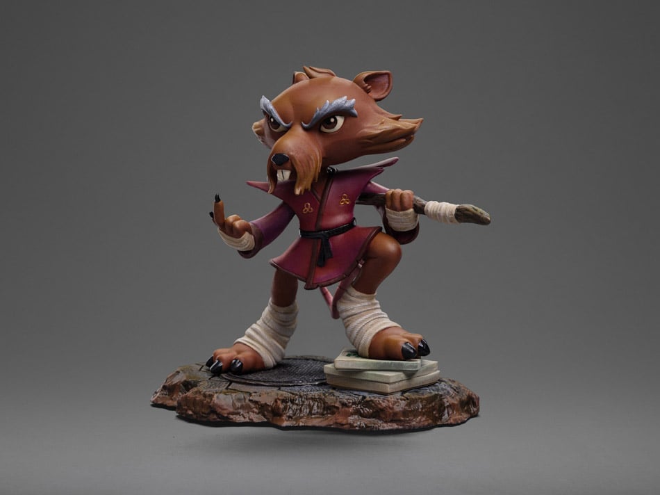 Teenage Mutant Ninja Turtles MiniCo Master Splinter Figure Gallery Image 6