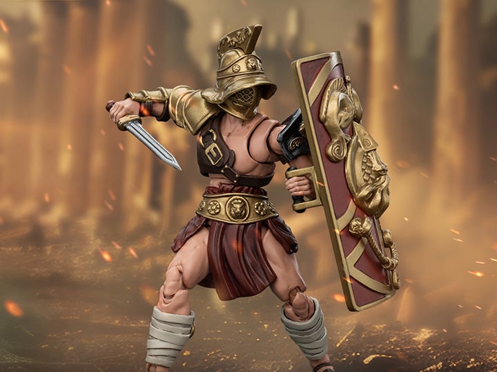 Strife Roman Republic Roman Gladiator Murmillo 1/18 Scale Action Figure Gallery Image 1