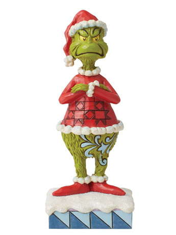 Dr. Seuss The Grinch Mean Grinch Figurine Gallery Image 2