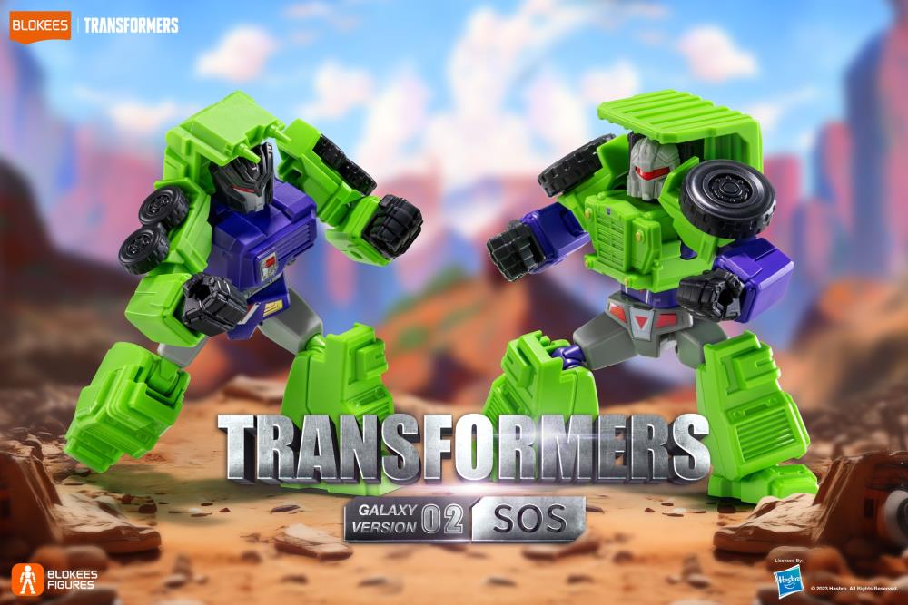 Transformers G1 Galaxy Version Vol.2 SOS Boxed Set of 9 Model Kits (English Ver.) Gallery Image 6