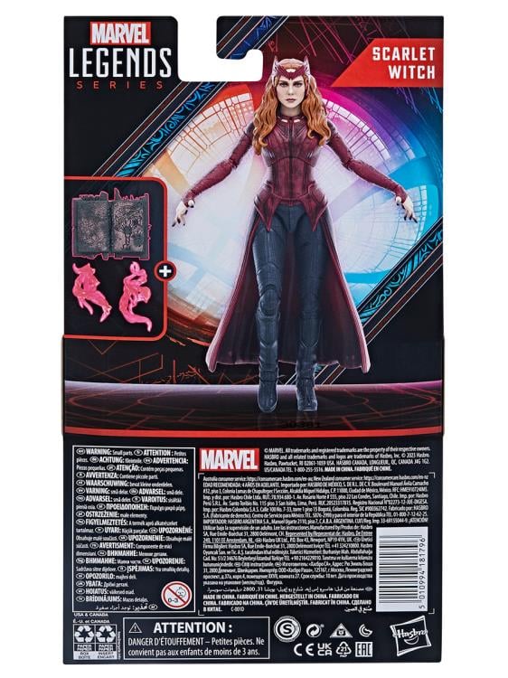 Doctor Strange in the Multiverse of Madness Marvel Legends Scarlet Witch Exclusive Action Figure Gallery Image 10