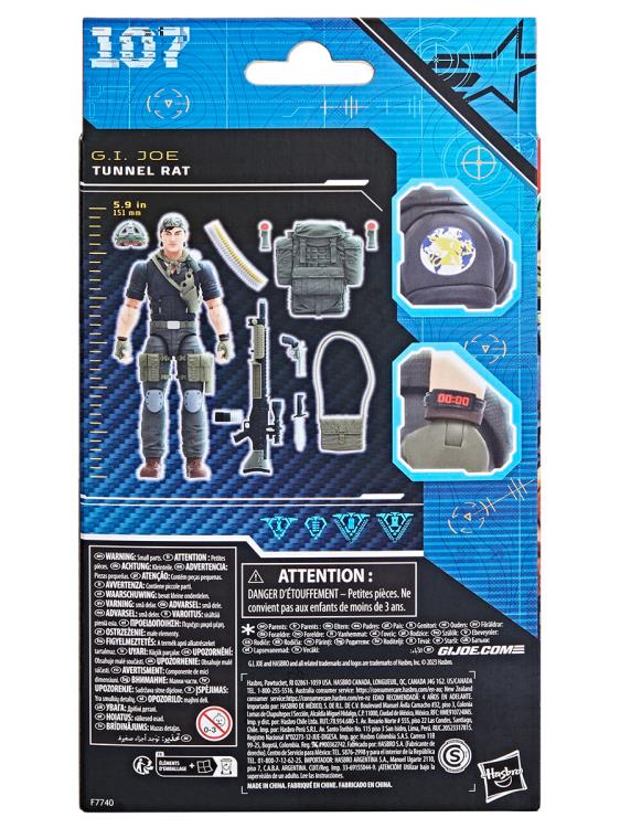 G.I. Joe Classified Series #107 Nightforce Tunnel Rat Exclusive Gallery Image 12