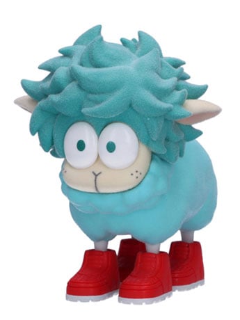 Fluff Puff フィギュア 6個セット Deku sheep & Baku dog Fluffy Puffy Banpresto My Hero Academia