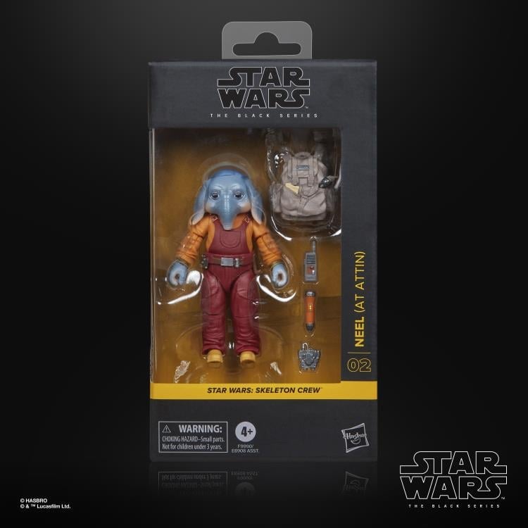 Star Wars: The Black Series 6" Neel (At Attin) (Skeleton Crew) Action Figure Gallery Image 9
