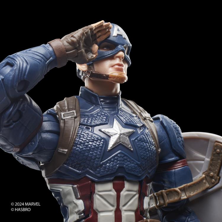 Avengers: Endgame Marvel Legends Captain America (Endgame Suit) Action Figure Gallery Image 7