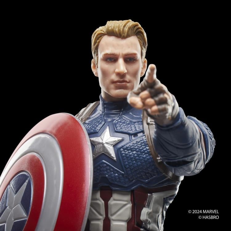 Avengers: Endgame Marvel Legends Captain America (Endgame Suit) Action Figure Gallery Image 8