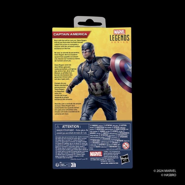 Avengers: Endgame Marvel Legends Captain America (Endgame Suit) Action Figure Gallery Image 11