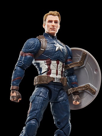 Avengers: Endgame Marvel Legends Captain America (Endgame Suit) Action Figure Gallery Image 2