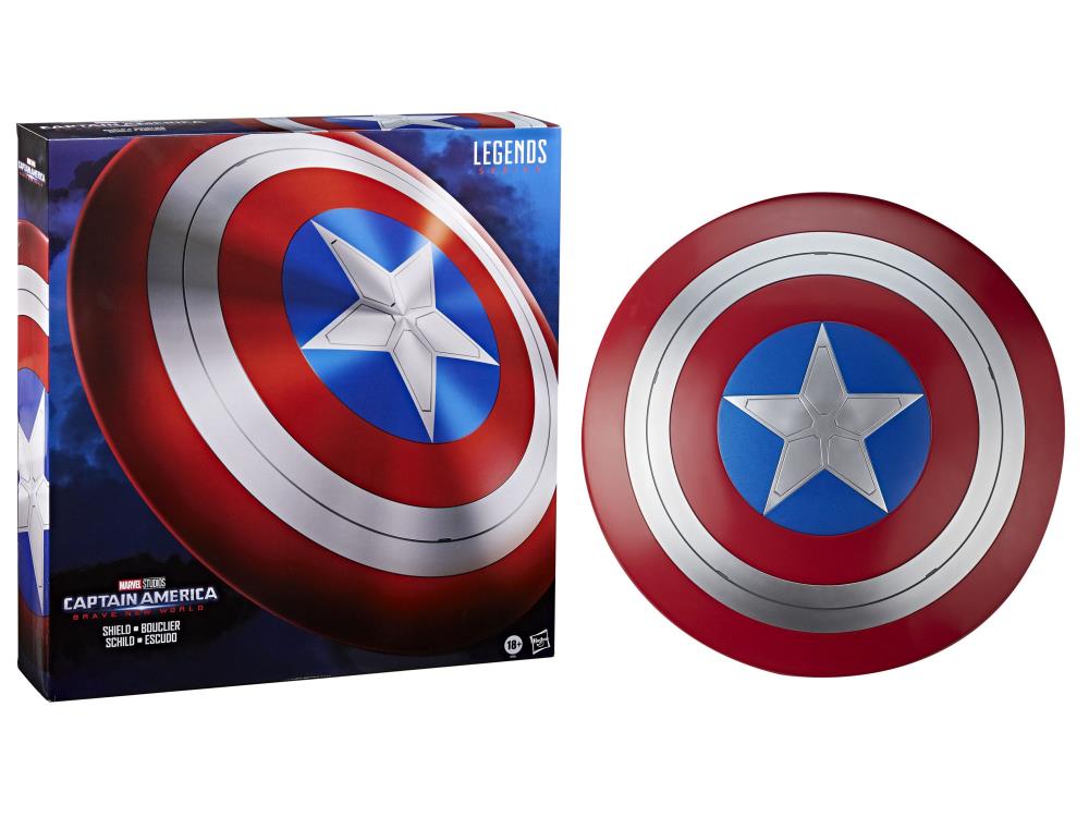Captain America: Brave New World Marvel Legends Captain America Shield Gallery Image 3