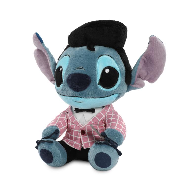 Lilo & Stitch x Elvis Phunny Pink Checkered Elvis Plush Gallery Image 3