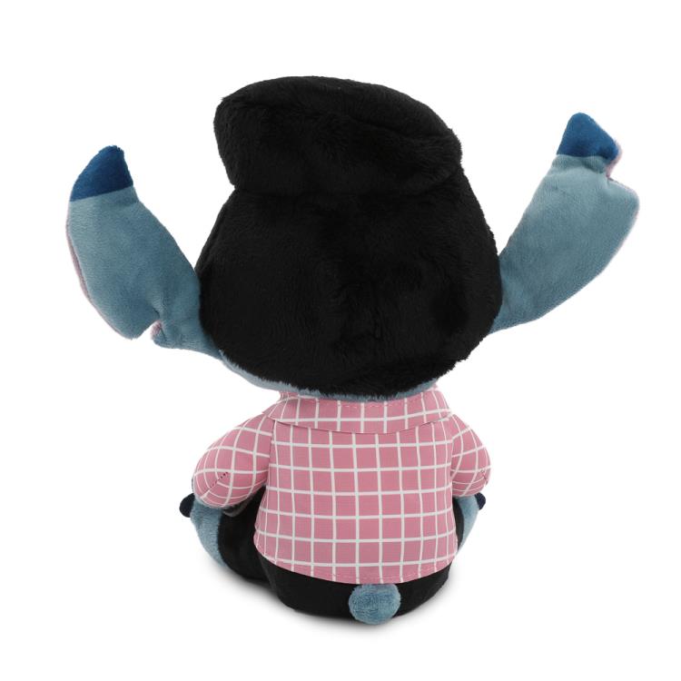 Lilo & Stitch x Elvis Phunny Pink Checkered Elvis Plush Gallery Image 4