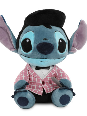 Lilo & Stitch x Elvis Phunny Pink Checkered Elvis Plush Gallery Image 2