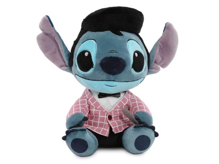 Lilo & Stitch x Elvis Phunny Pink Checkered Elvis Plush Gallery Image 1