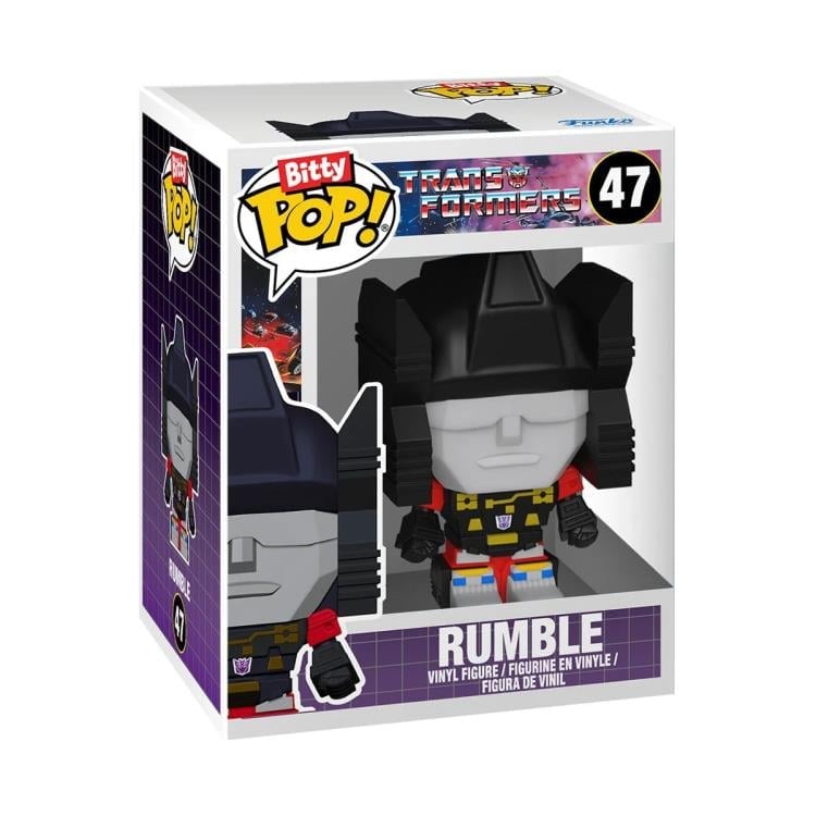 Transformers Bitty Pop! Bitty Bot Soundwave with Rumble Gallery Image 6