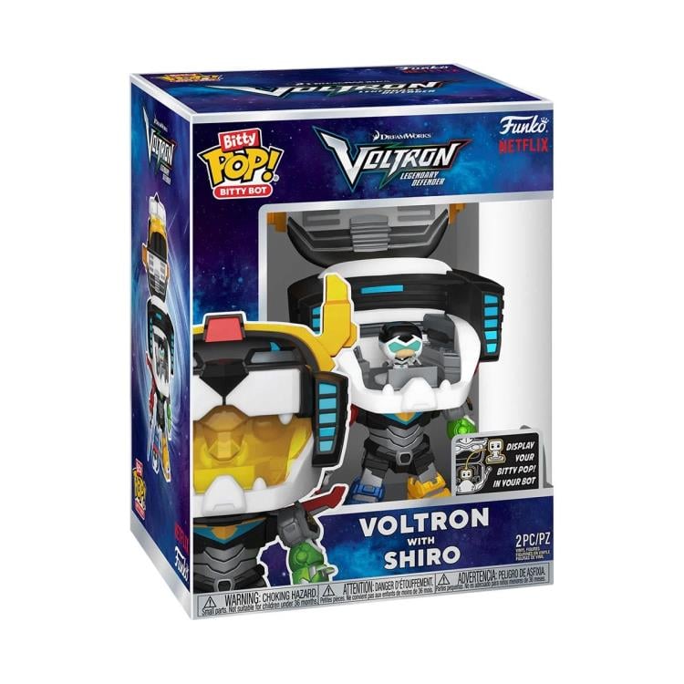 Voltron Bitty Pop! Bitty Bot Voltron with Shiro Gallery Image 4